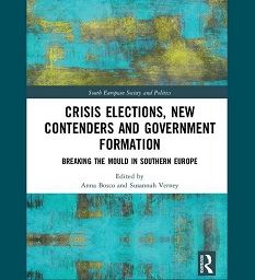 Susannah Verney co-edited the volume 'Crisis Elections, New Contenders and Government Formation: Breaking the Mould in Southern Europe' (Routledge, 2018)
